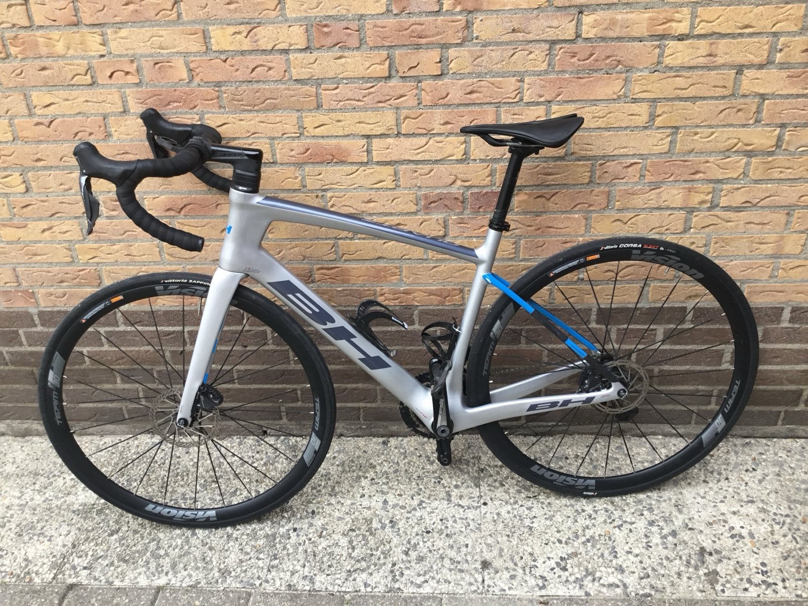 BH Quartz racefiets - Ultegra Di2 - Schijfremmen maat 50, Fietsen en Brommers, Fietsen | Racefietsen, 28 inch, Carbon, Heren, Zo goed als nieuw