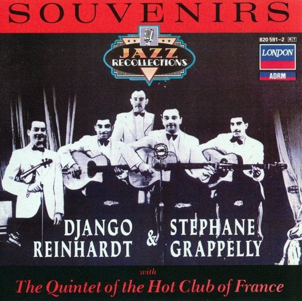 Django Reinhardt & Stephane Grappelly Souvenirs CD, Ophalen of Verzenden, Gebruikt, Jazz, Album