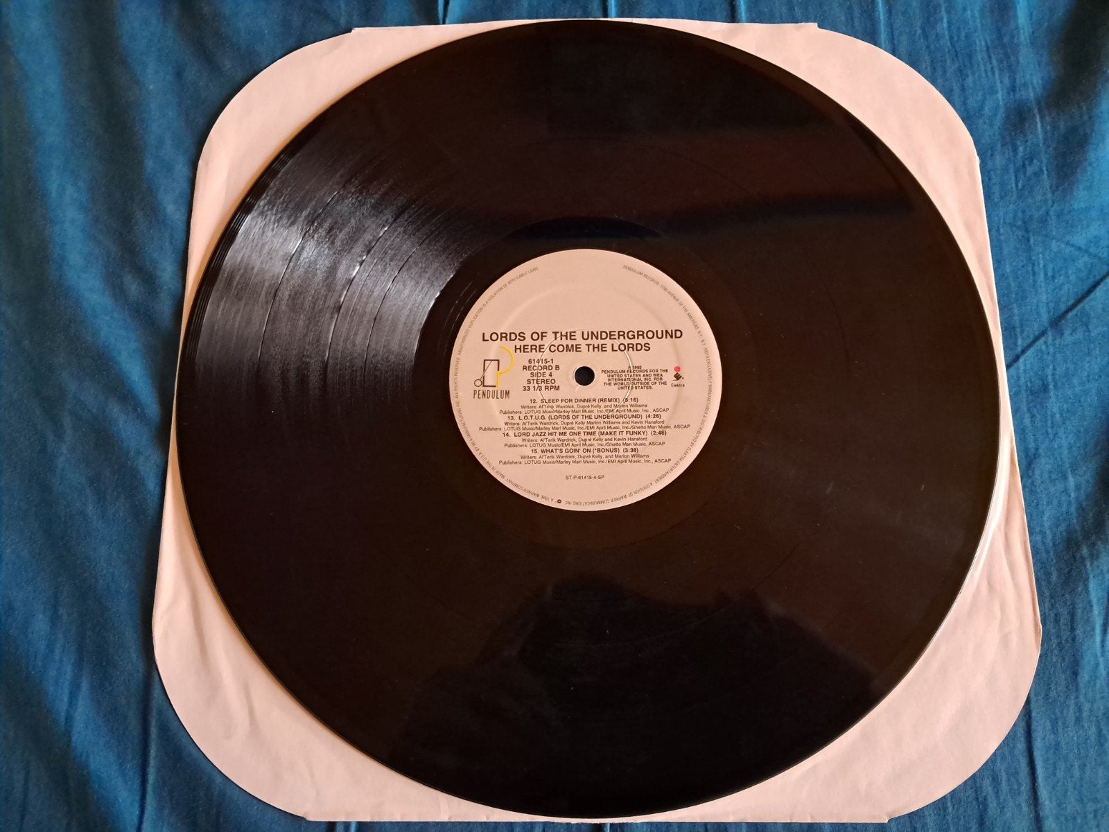 Lords Of The Underground - Here Come The Lords 2xLP (1993), Cd's en Dvd's, Gebruikt, Verzenden, Dubbel-LP, 12 inch