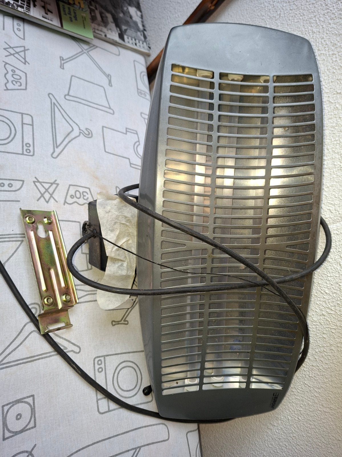 Vintage elektrische kachel/verwarming, Witgoed en Apparatuur, Ophalen, Gebruikt, Verwarmen, Minder dan 60 m³