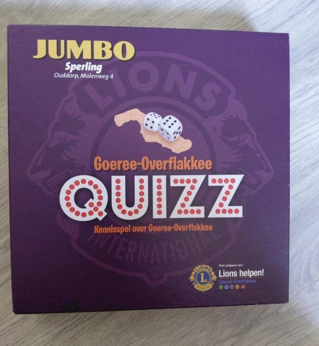 Quizz spel  Goeree-Overflakkee   Opruiming!, Ophalen of Verzenden