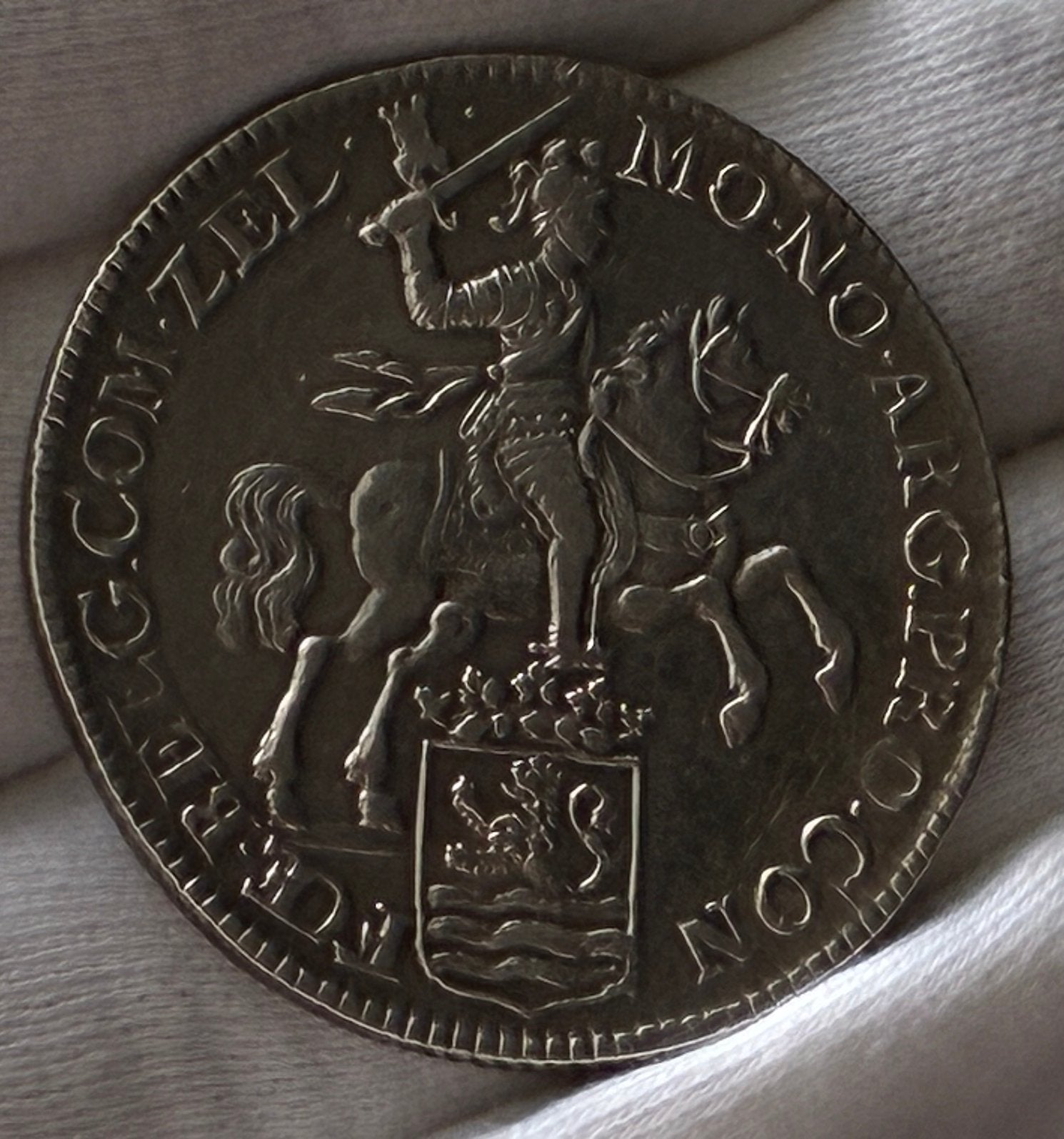 Zilveren Rijder of Dukaton, Zeeland 1758, Verzenden, Vóór koninkrijk, Overige waardes