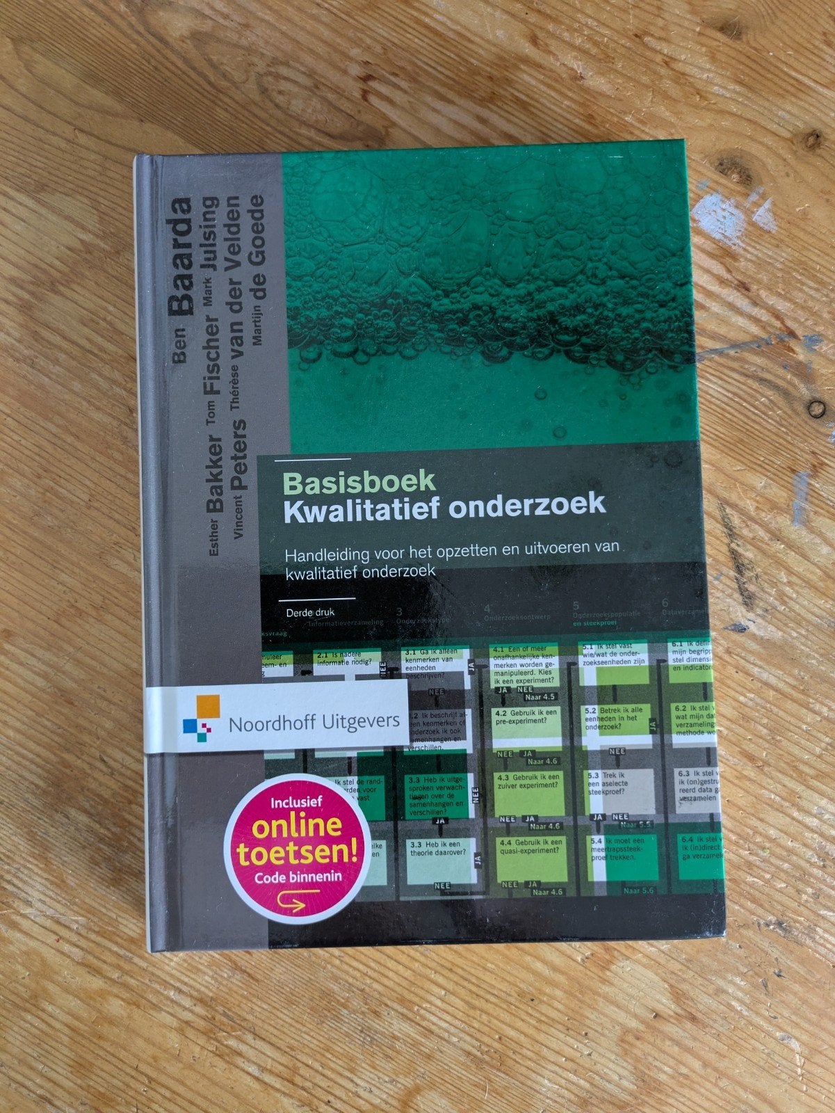 Basisboek kwalitatief onderzoek. Baarda et al., Boeken, Ophalen of Verzenden, Zo goed als nieuw, Overige onderwerpen