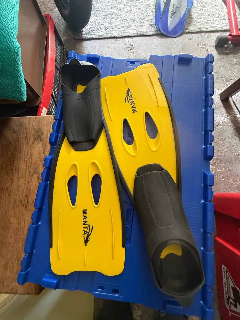 Binnen vinnen maat 38/39., Watersport en Boten, Ophalen of Verzenden, Zo goed als nieuw, Zwem- of Duikvliezen