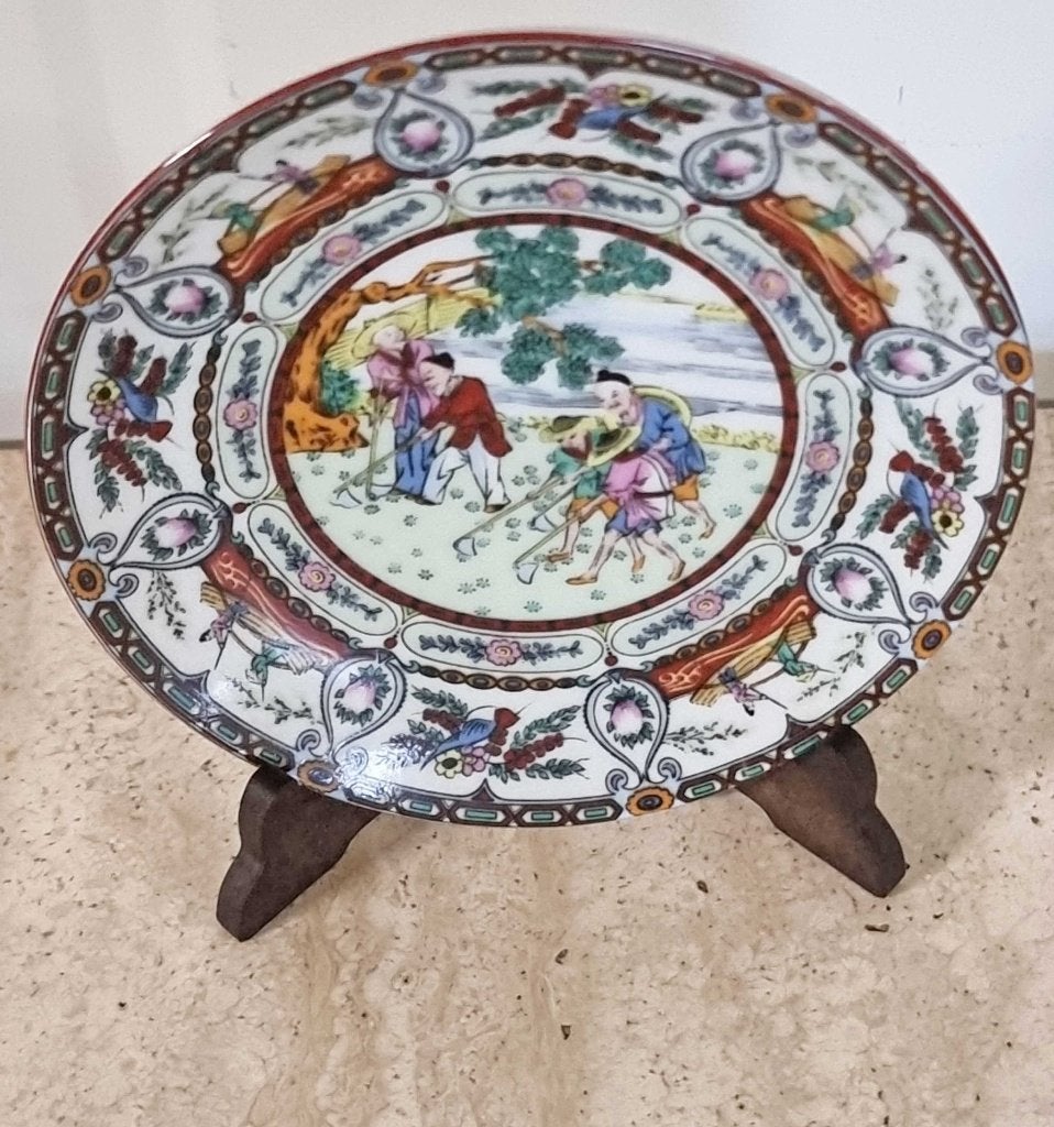 chinese mini bordjes handbeschilderd, Ophalen of Verzenden
