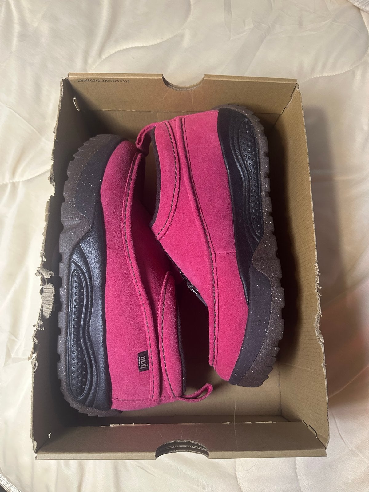 Nike ACG Izy instappers - Zo goed als nieuw, Bruin, Instappers, Ophalen of Verzenden, Zo goed als nieuw