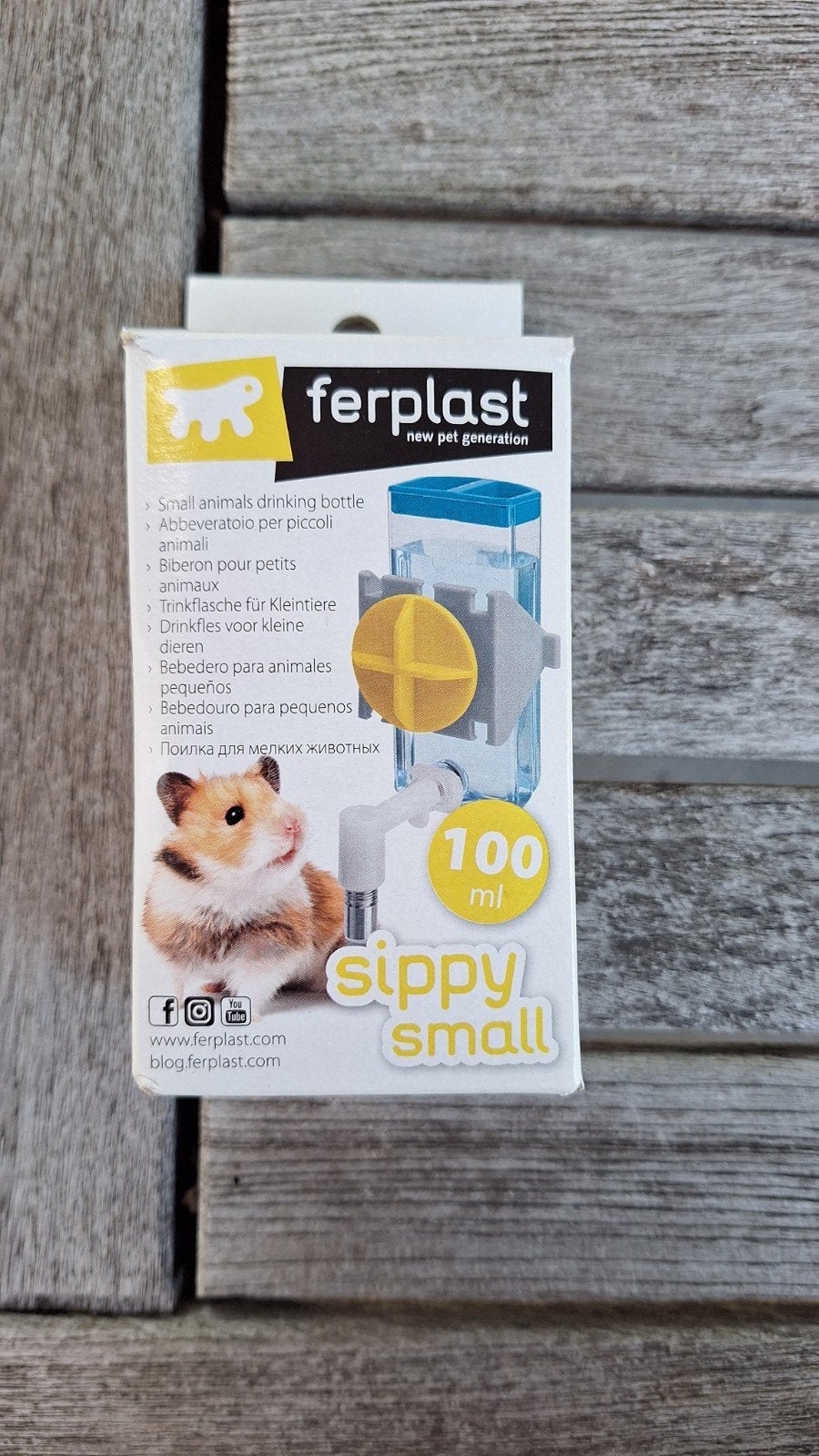 ferplast drinkflesje 100ml, Ophalen, Nieuw, Verzorging