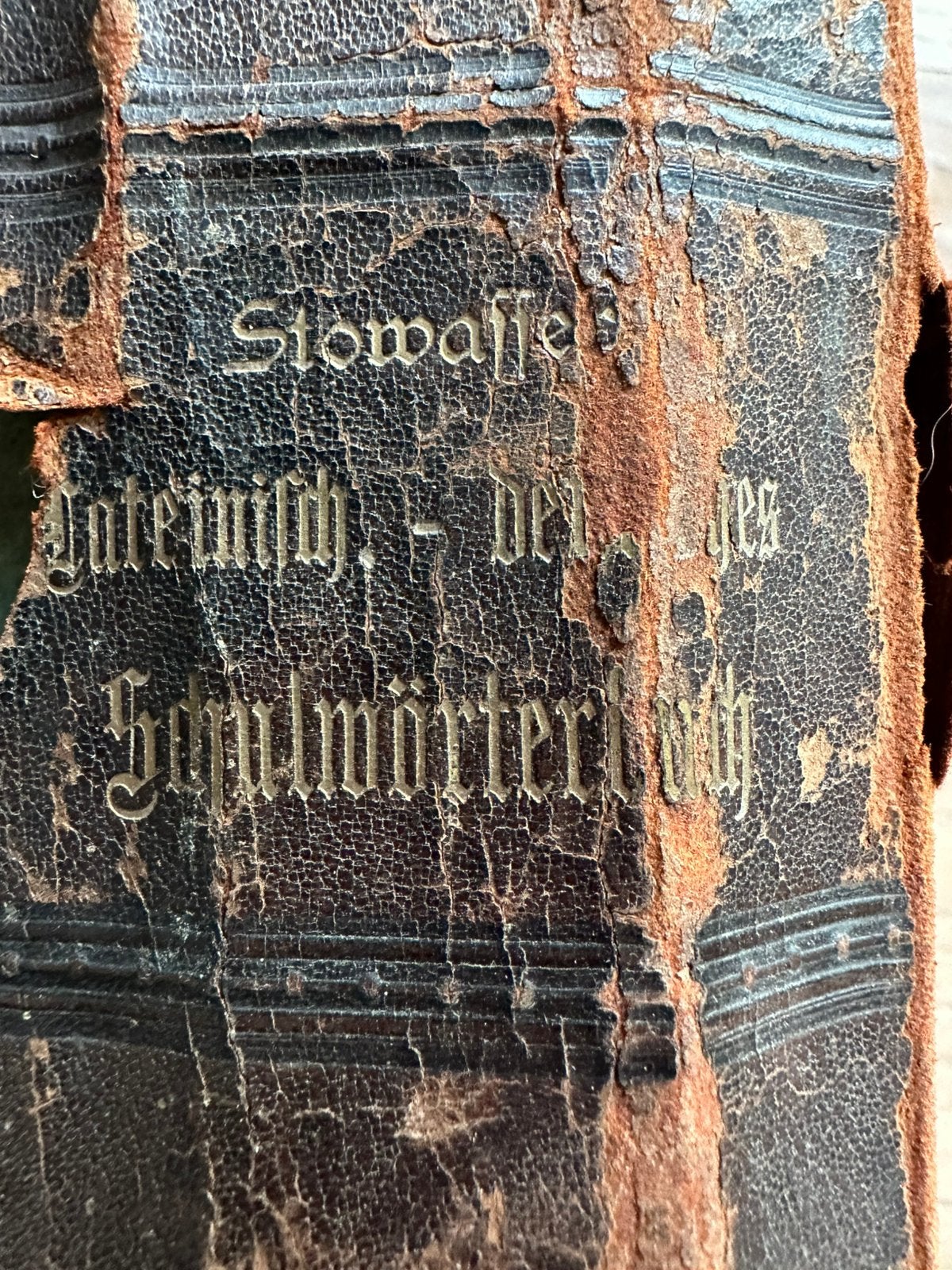 J.M. Stowaffer 1894 het latijn-duitse schoolwoordenboek, Ophalen of Verzenden