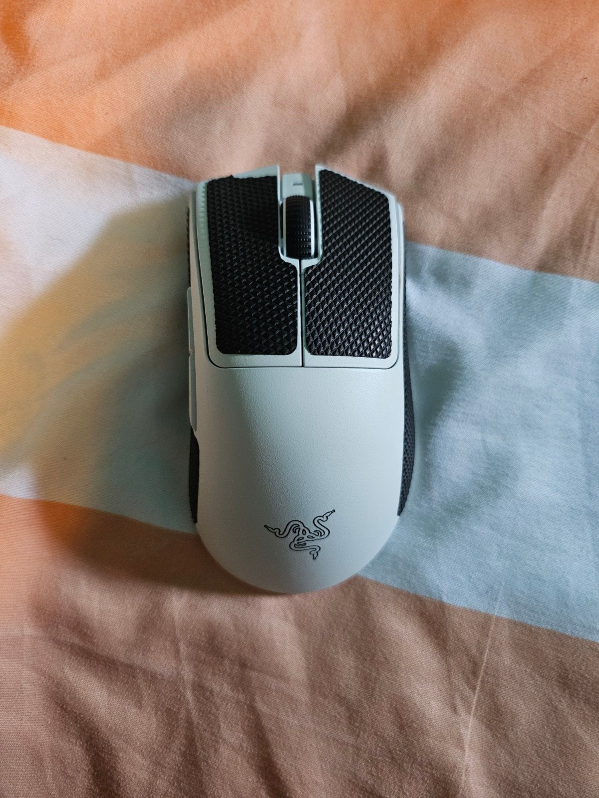 Razer Deathadder V3 Pro Wit, Computers en Software, Muizen, Rechtshandig, Muis, Gebruikt, Ergonomisch