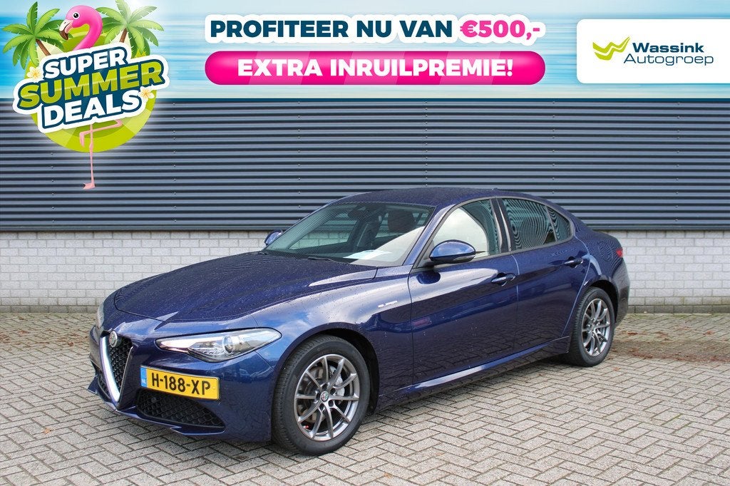 Alfa Romeo Giulia Super 2.0 TURBO 200pk Automaat I SUMMERDEA, Auto's, Alfa Romeo, Automaat, 745 kg, Euro 6, 1404 kg