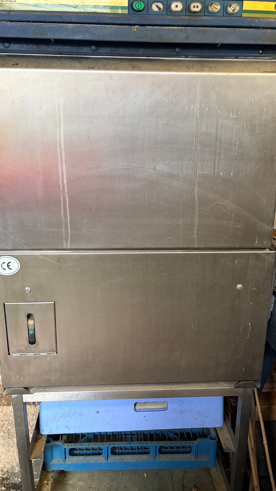 ️ Winterhalter GS14 snelvaatwasser 230V + korven!, Ophalen, Gebruikt, Kort programma, 10 tot 14 liter