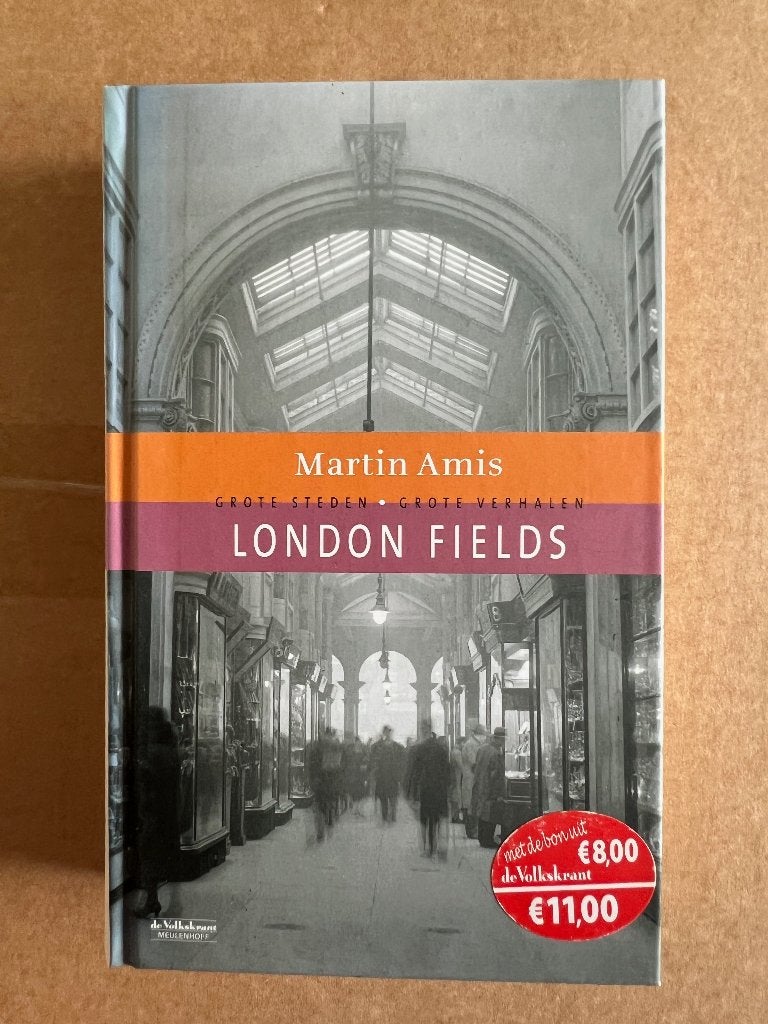 Martin Amis: London Fields, Ophalen of Verzenden, Gelezen, Martin Amis