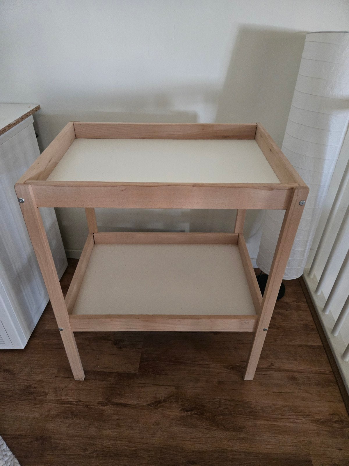 IKEA SNIGLAR Commode, beuken/wit, 53x72x87 cm, Ophalen, Gebruikt, Minder dan 75 cm, 50 tot 70 cm