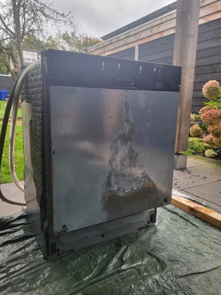 Inbouw vaatwasser van Siemens, Witgoed en Apparatuur, Ophalen, Gebruikt, Minder dan 85 cm, 60 cm of meer