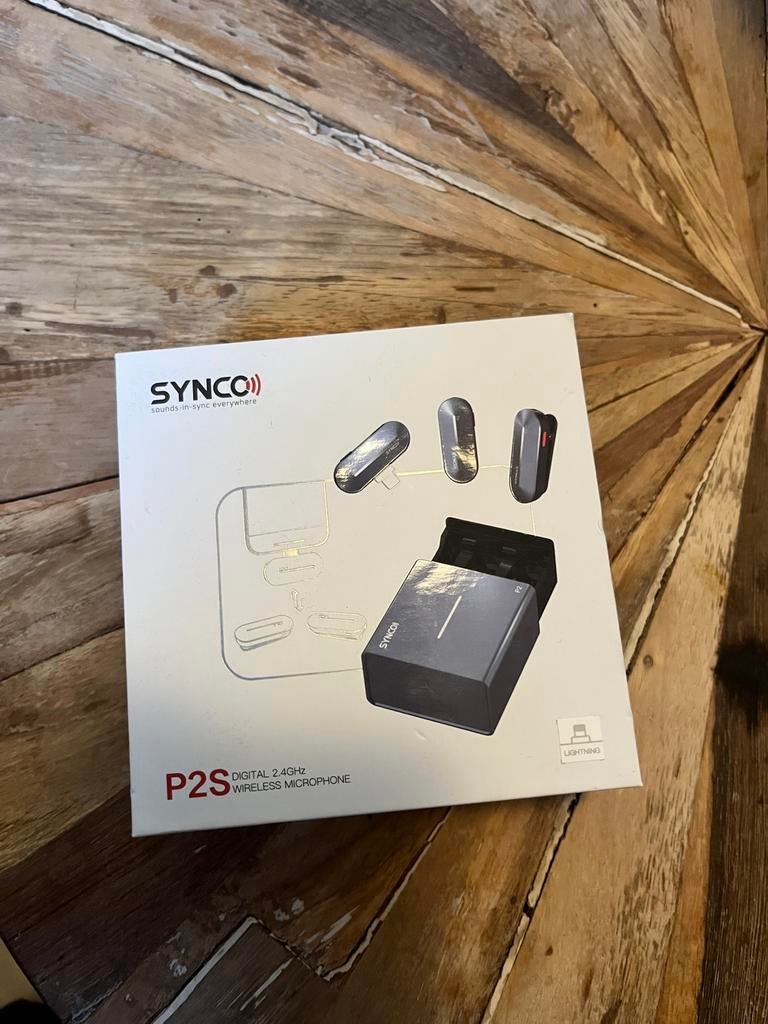 SYNCO P2ST Wireless Lavalier Microphone, Muziek en Instrumenten, Microfoons, Ophalen of Verzenden