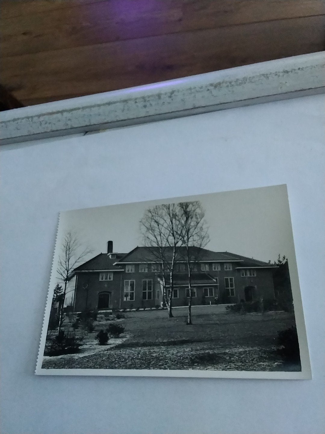Oude foto "Hebron" en "Zon en Schild" Amersfoort, Ophalen of Verzenden, 1940 tot 1960, Gelopen, Utrecht