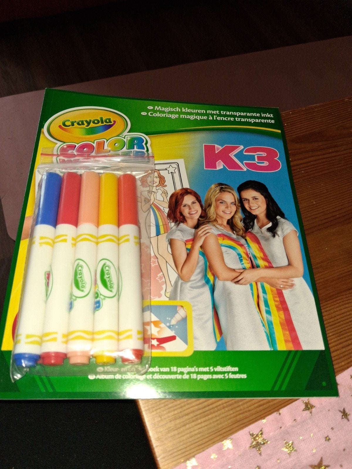 Crayola Color K3 Magisch Kleuren met Transparante Inkt, Ophalen of Verzenden, Nieuw, Knutselen