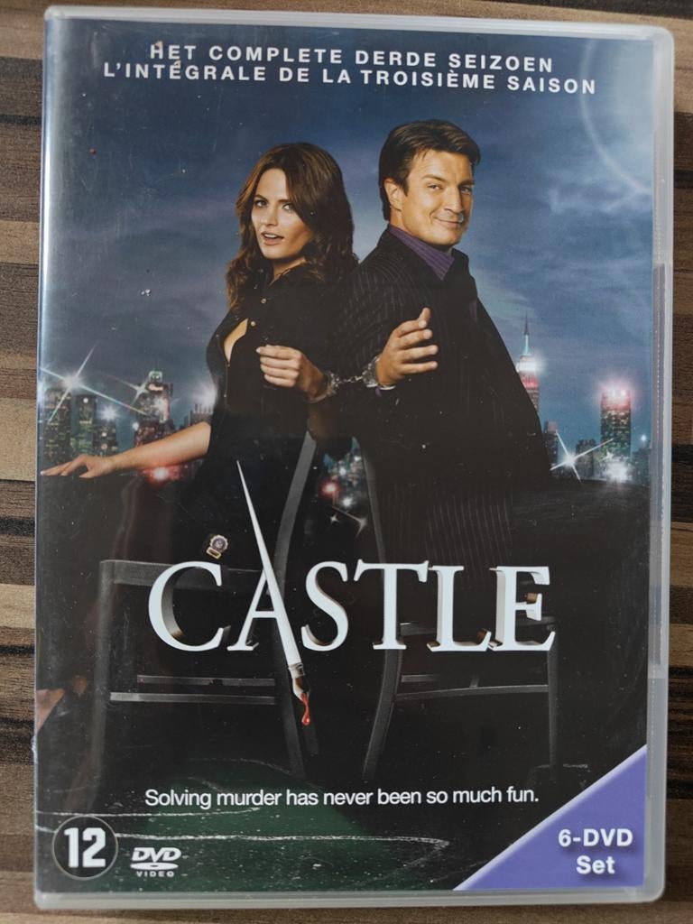 Castle - Het complete derde seizoen (DVD), Gebruikt, Boxset, Drama, Ophalen of Verzenden