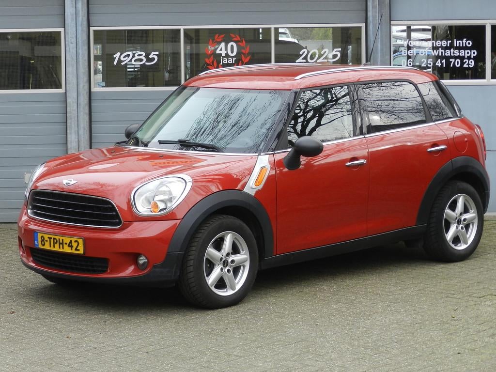 MINI Countryman 1.6 One Business Line Navi PDC Cruise contr, Voorwielaandrijving, Gebruikt, Leder en Stof, Bedrijf