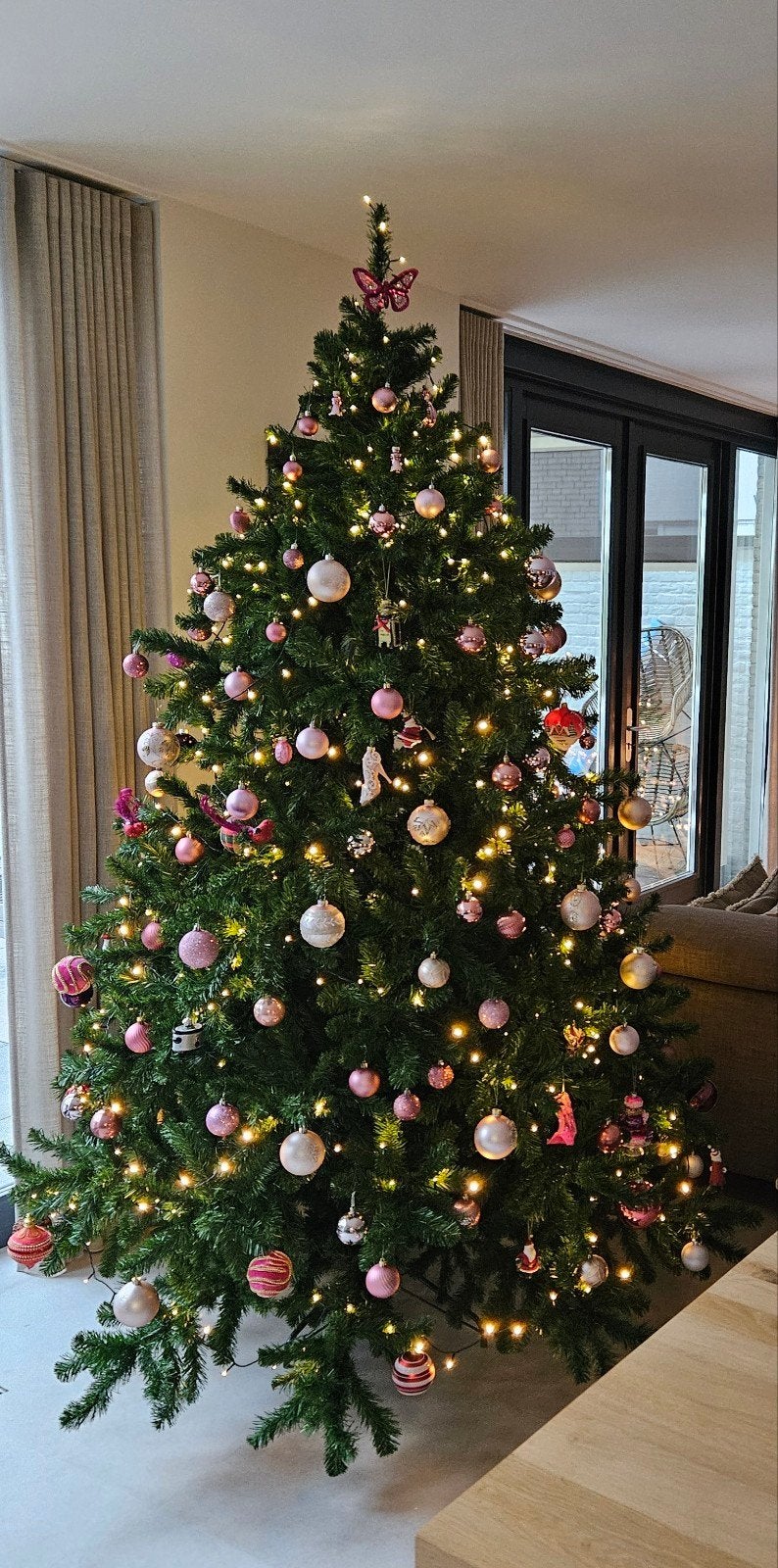 kunst kerstboom  250x150 cm, Diversen, Kerst, Ophalen