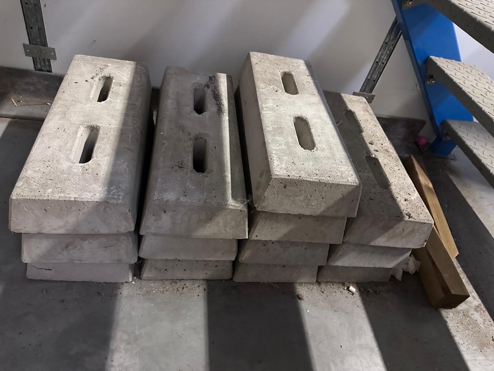 Verzwaringsblokken / Gewichtsblokken