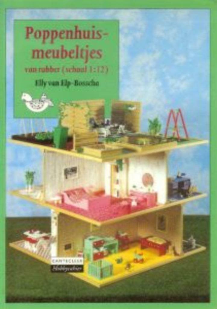 Poppenhuismeubeltjes van rubber - Elly van Elp-Bosscha., Ophalen of Verzenden, Nieuw, Overige onderwerpen, Elly van Elp-Bosscha