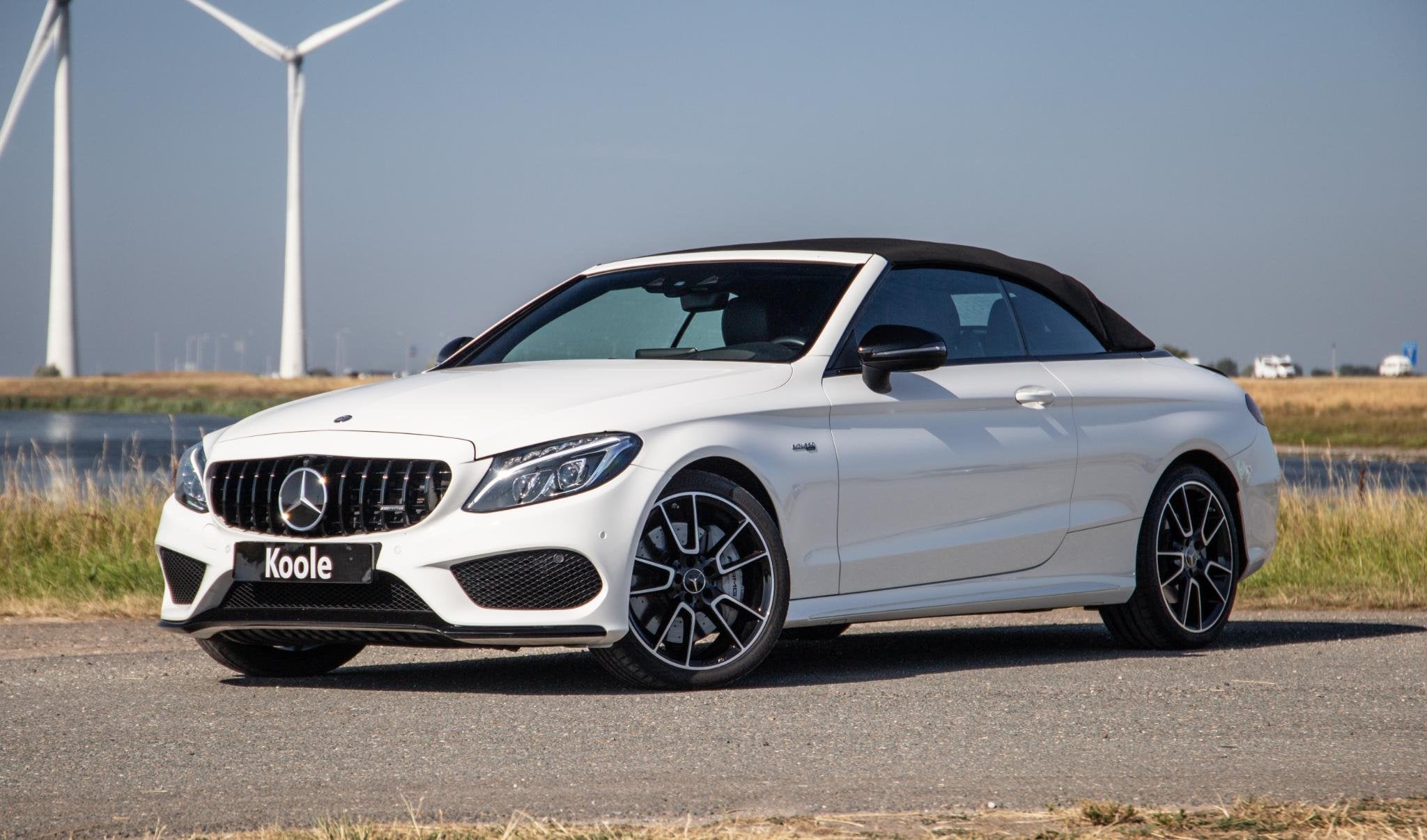 Mercedes-Benz C-klasse Cabrio AMG 43 4MATIC DEALER ONDERHOUD, Auto's, Mercedes-Benz, Automaat, Gebruikt, Euro 6, 1770 kg