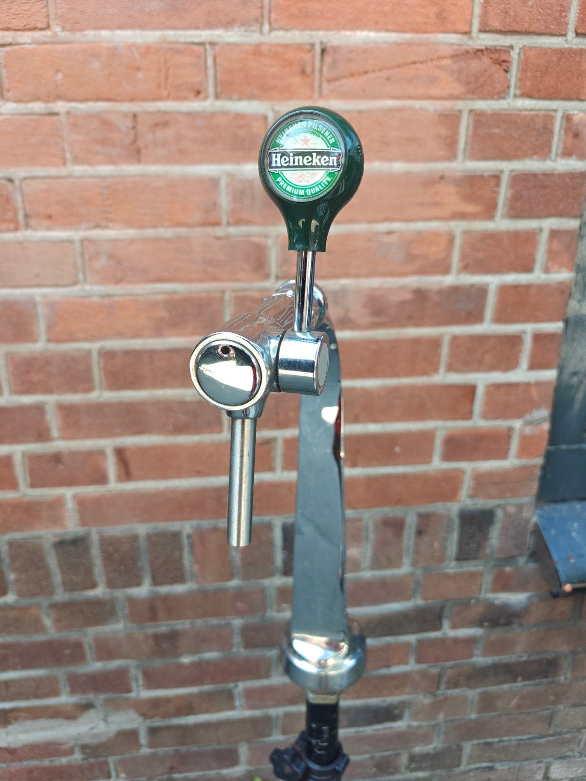 Vintage Heineken Bier Tapkraan - Chroom, Ophalen