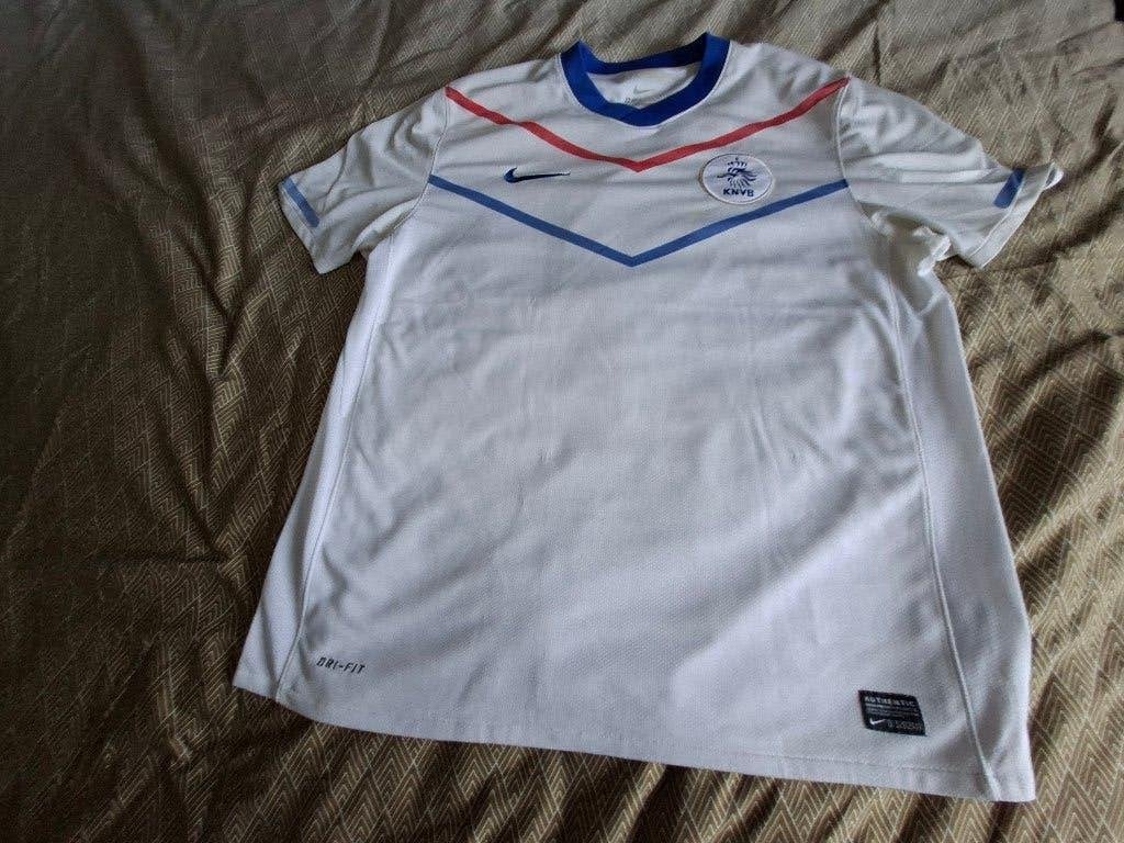Shirt Nederlands elftal (uitshirt WK 2010) XL, Verzamelen, Ophalen of Verzenden, Gebruikt, Overige binnenlandse clubs, Shirt