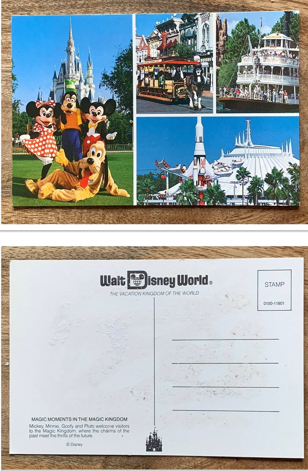Walt Disney World AnsichtKaart, Ophalen of Verzenden