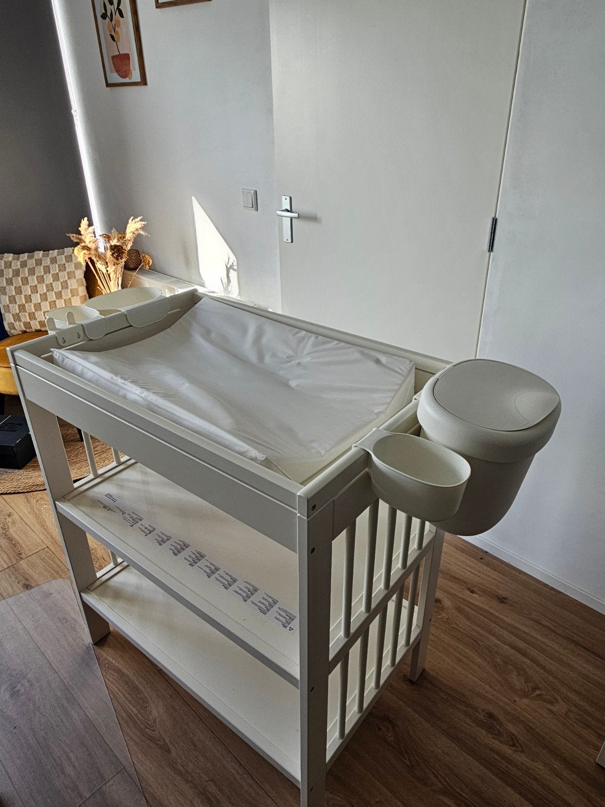 IKEA Gulliver Commode - Wit, 82x54x95 cm, Ophalen, 50 tot 70 cm, Zo goed als nieuw, 75 tot 100 cm