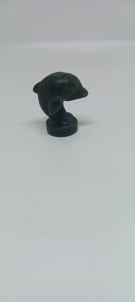 1838. Groene Jade dolfijn, Ophalen of Verzenden, Overige typen