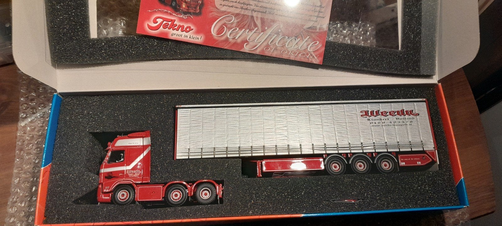 tekno volvo fh weeda, Ophalen, Zo goed als nieuw, Bus of Vrachtwagen, Tekno