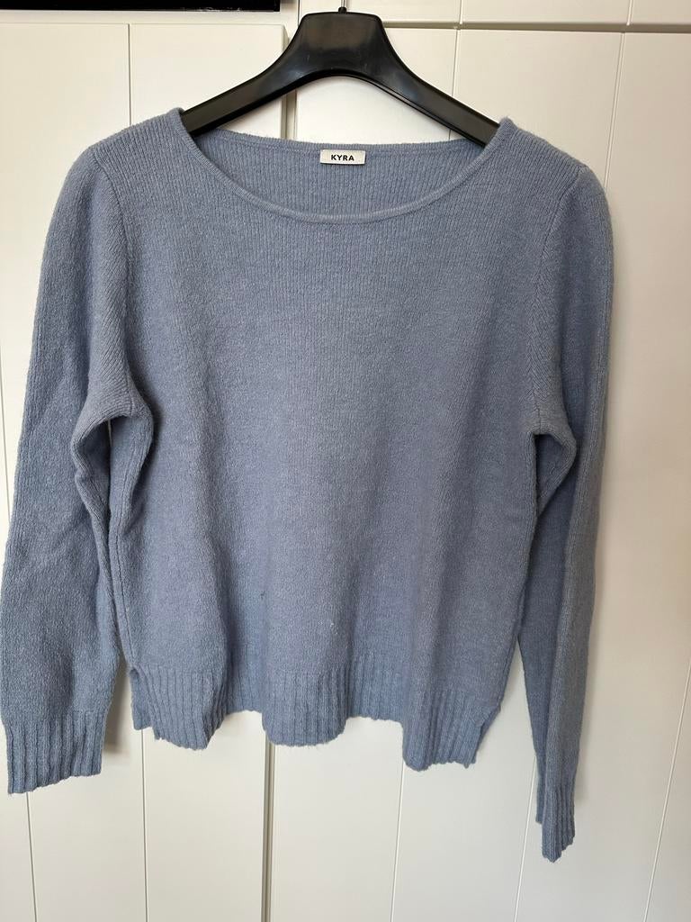 Kyra Lichtblauwe Trui - Maat xxl, Kleding | Dames, Ophalen of Verzenden, Zo goed als nieuw, Maat 46/48 (XL) of groter, Blauw