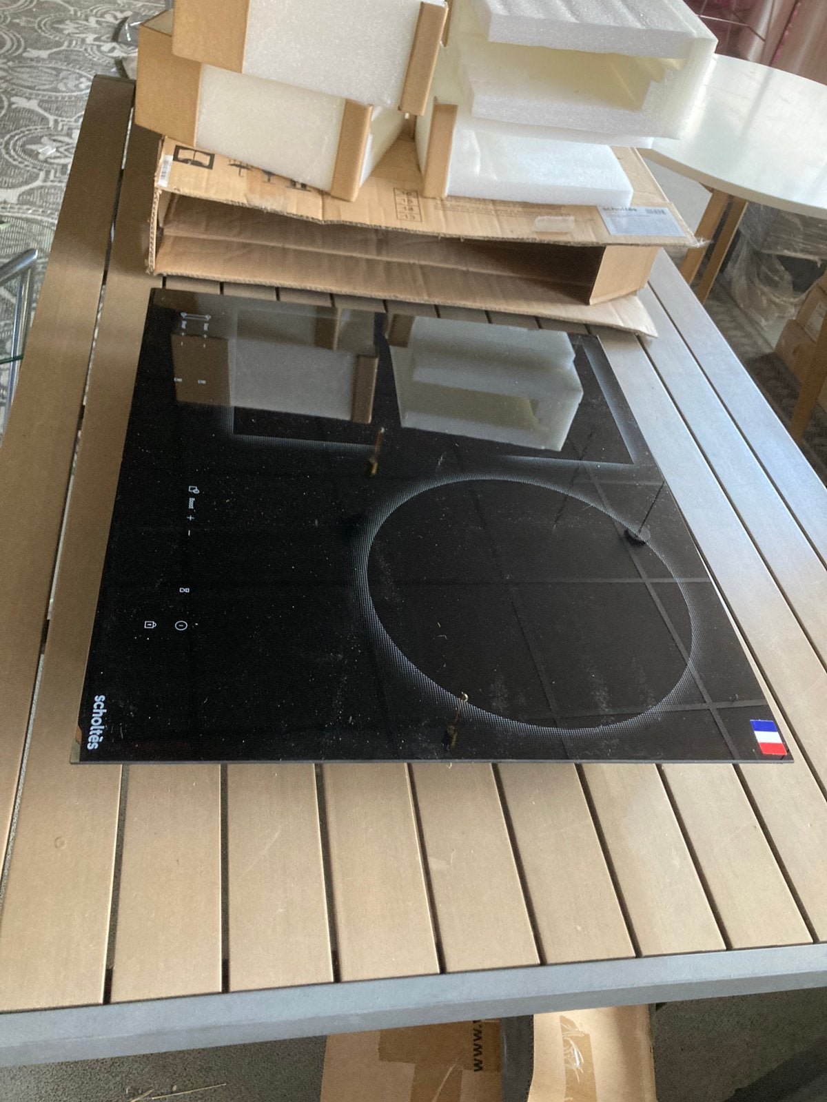 Nieuwe inbouw inductie kookplaten, ., Nieuw, 3 kookzones of minder, Inbouw