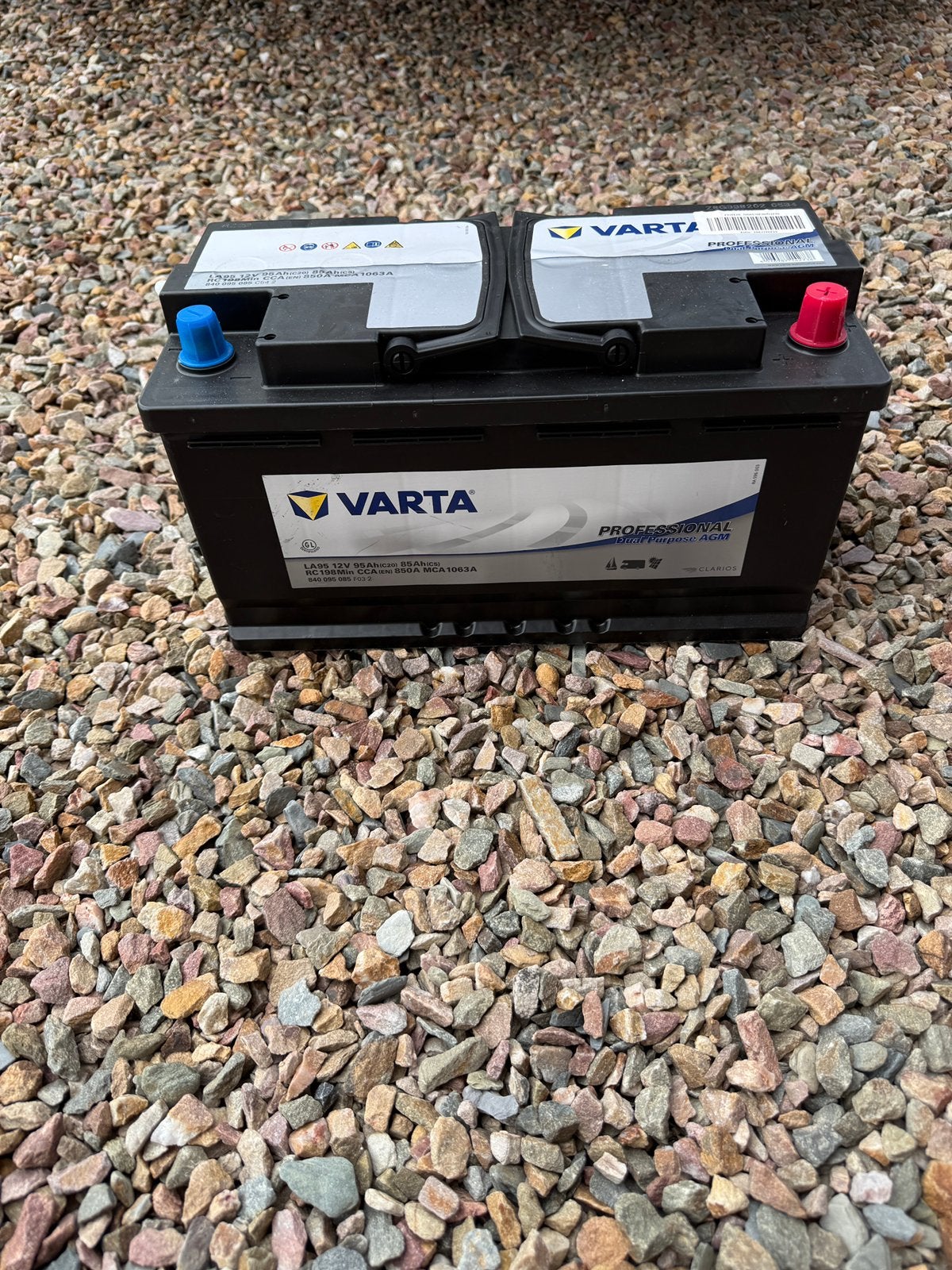 Varta accu, Ophalen, Nieuw