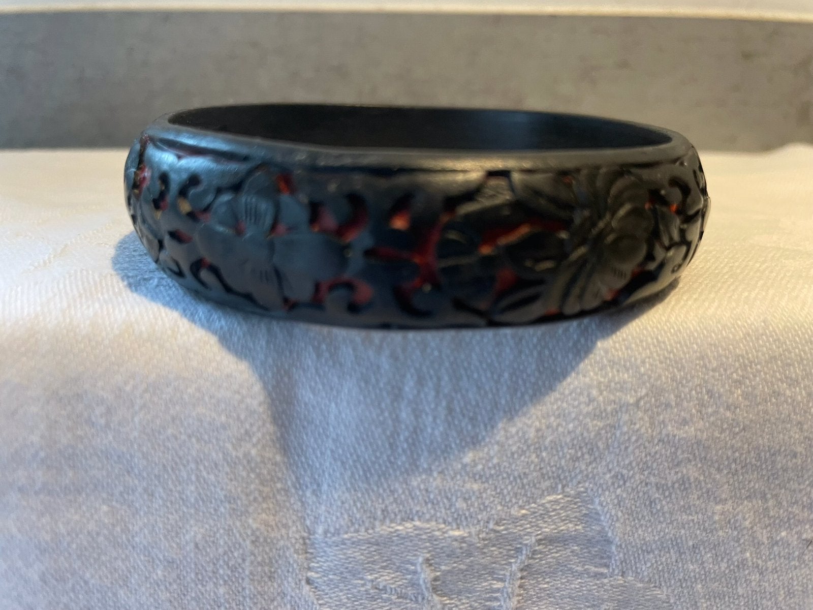 Armband laqué, Ophalen of Verzenden, Zo goed als nieuw, Overige materialen