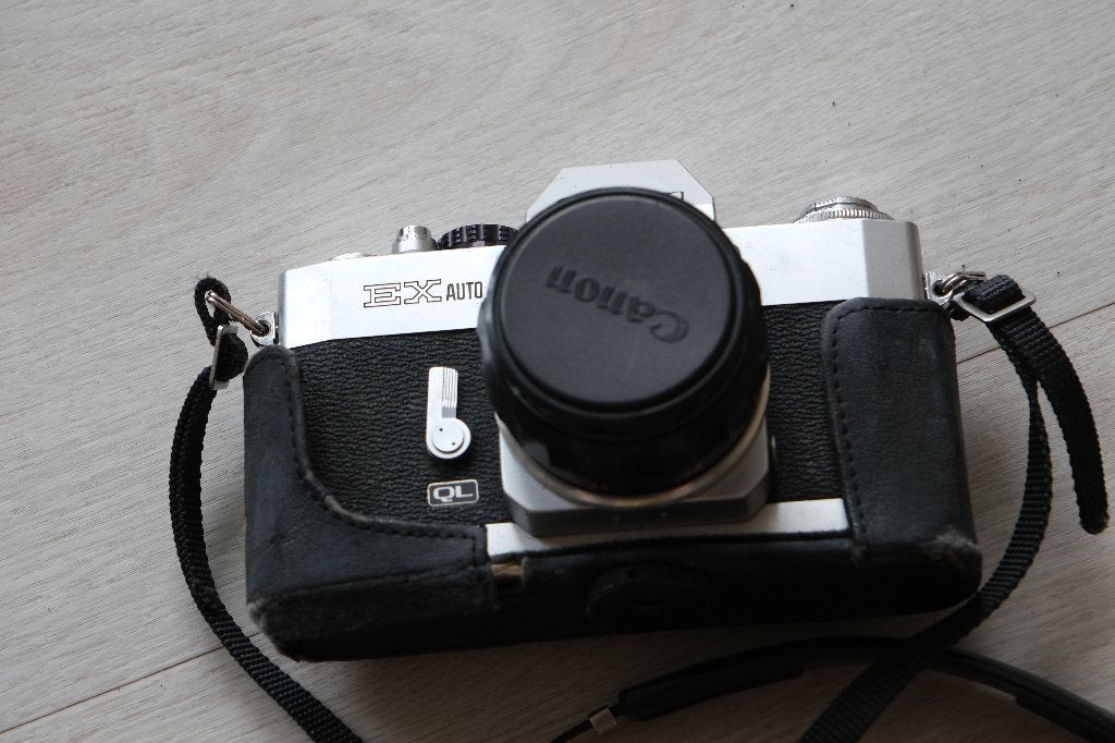 De Canon EX Auto, Audio, Tv en Foto, Fotografie | Flitsers, Canon, Accessoireset, Ophalen of Verzenden, Inclusief accessoires