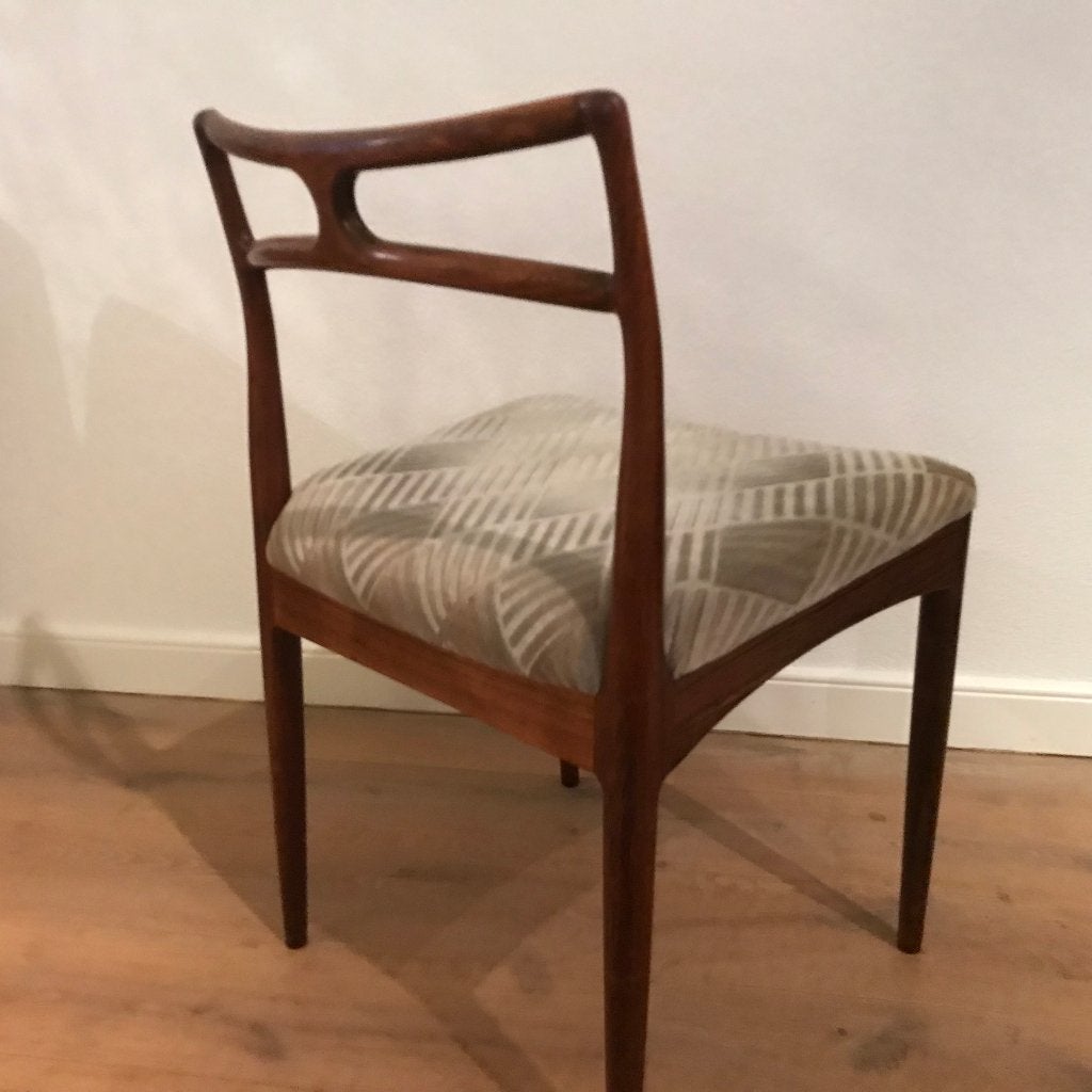 Set 4 Christian Linneberg Johannes Andersen 94 stoelen Deens, Bruin, Ophalen of Verzenden, Nvt, Nvt