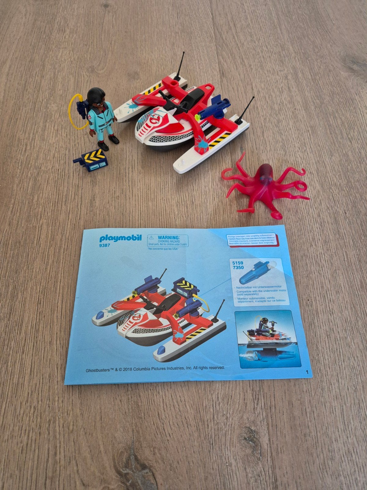 Playmobil 8387 Ghostbusters, Ophalen of Verzenden, Gebruikt, Complete set