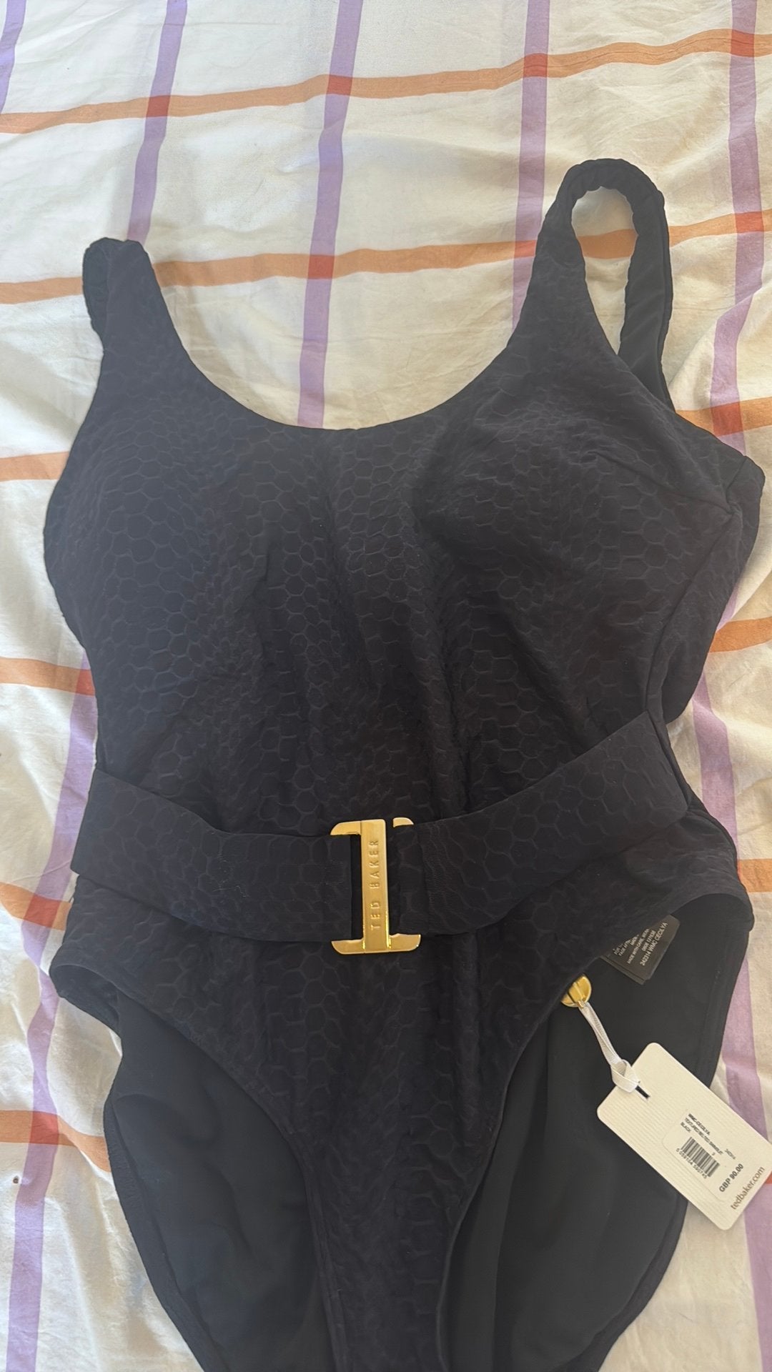 Nieuw Ted Baker Badpak Size 3, Ophalen, Nieuw, Zwart, Badpak