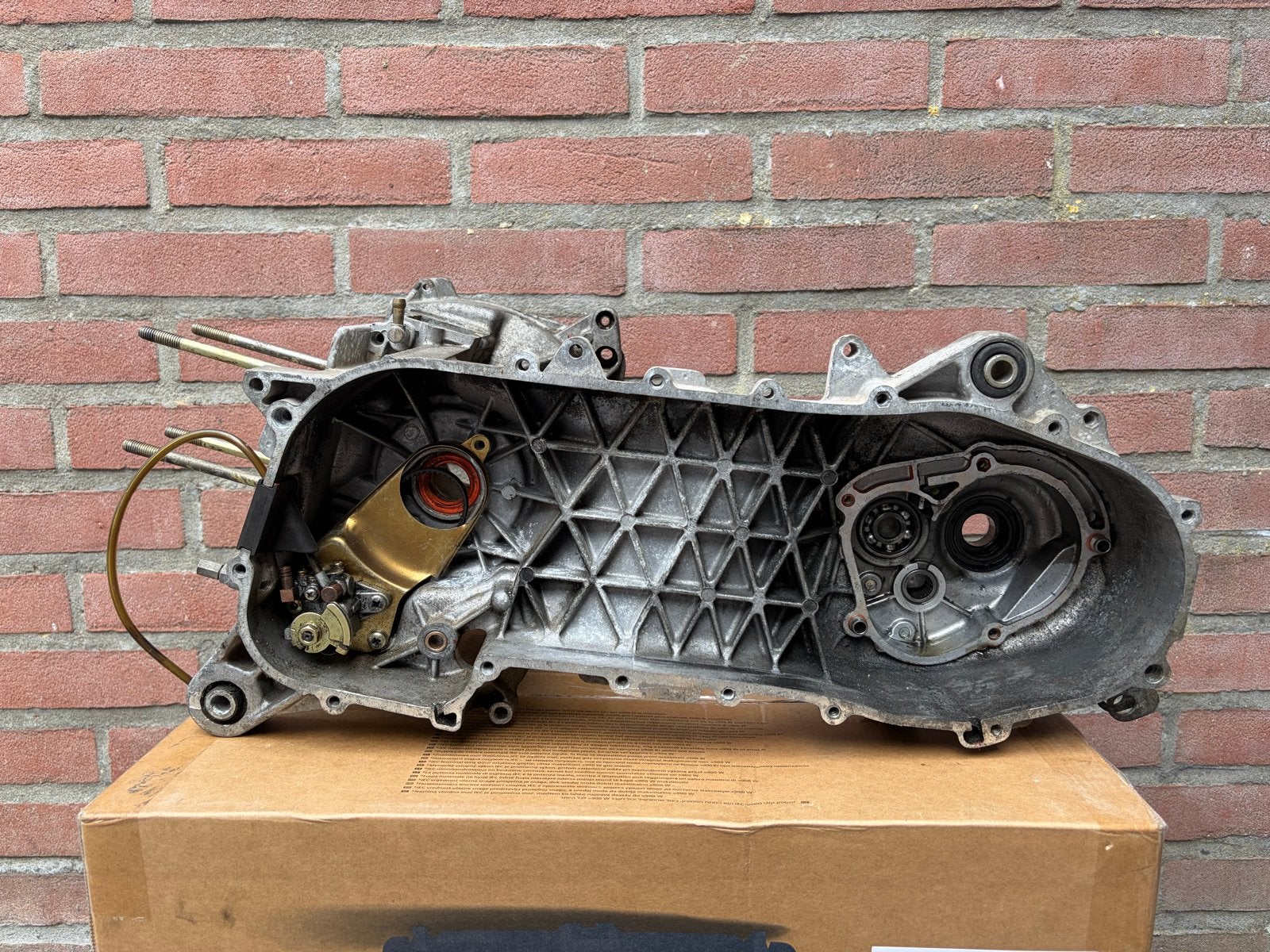 Piaggio Hexagon EXV 150cc carter met papieren en framenummer, Ophalen, Gebruikt, Blok, Piaggio