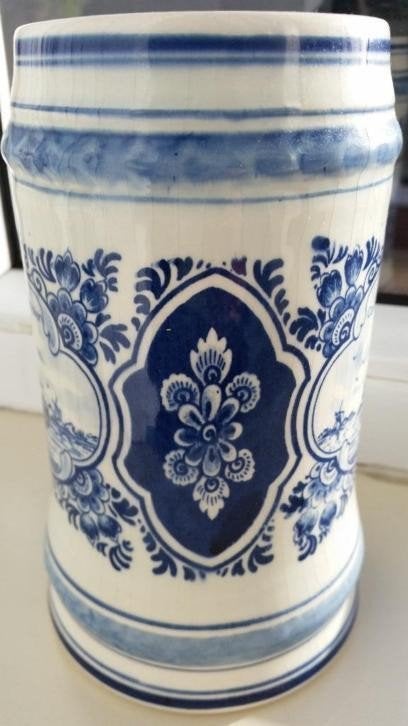 Mooi grote bier beker., Ophalen of Verzenden
