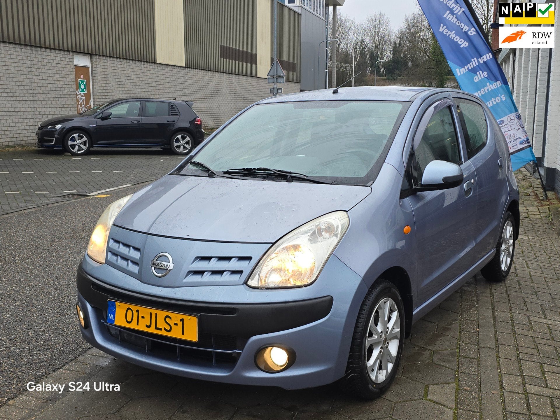 Nissan Pixo 1.0 Acenta*zeer nette auto*nap*apk*airco*velgen*, Voorwielaandrijving, Euro 5, Gebruikt, 200 kg
