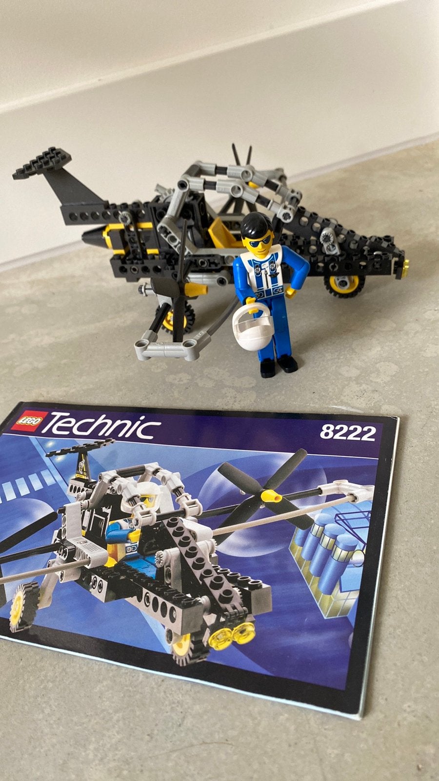 Lego 8222 Technic Vliegtuig, Ophalen of Verzenden, Zo goed als nieuw