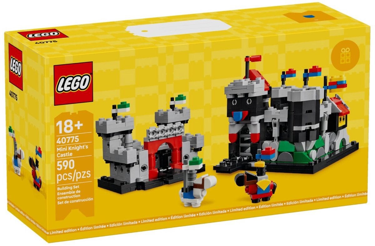 LEGO Mini Knight’s Castle 40775, Overige thema's, Lego, Nieuw, Ophalen of Verzenden
