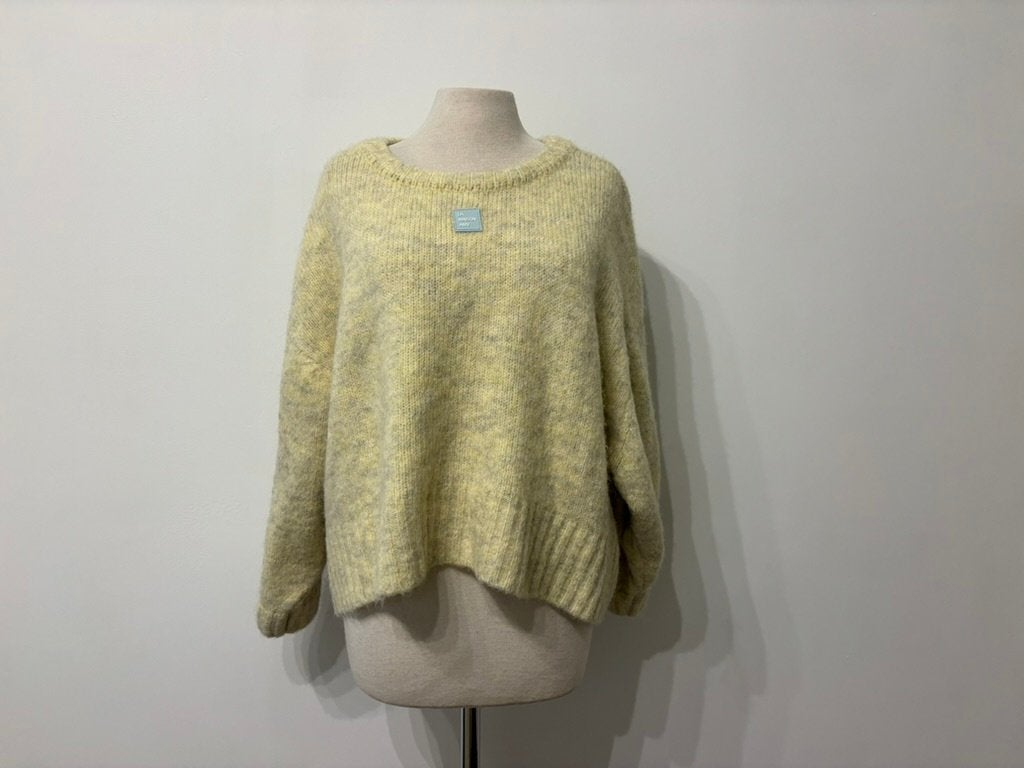 American Vintage Femme trui East – Geel gemeleerd Mt 38 NWT, Kleding | Dames, Maat 38/40 (M), American Vintage, Geel, Nieuw