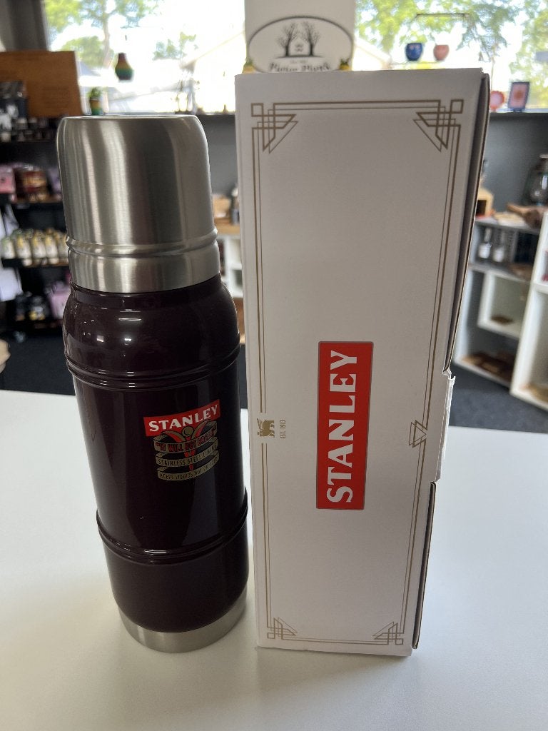 Stanley Classic Milestones thermos 1.0L Garnet Gloss, Ophalen, Overige typen, Stanley, Nieuw