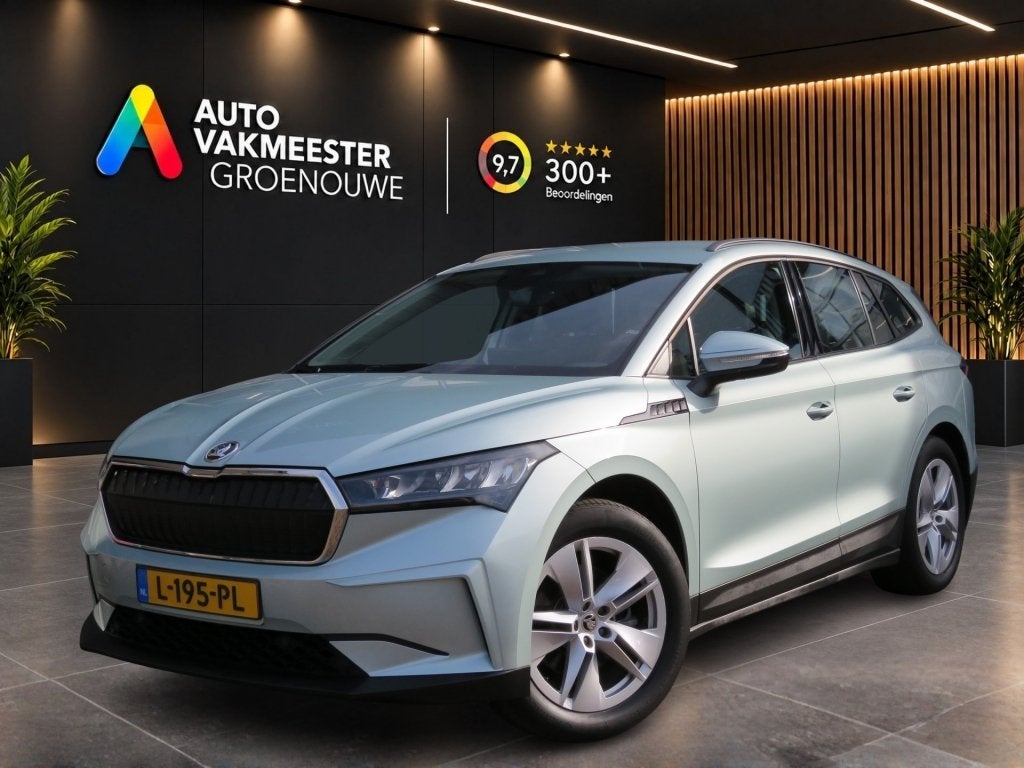 Skoda ENYAQ iV60 BNS EDITION / soh89% / Navi / Carplay / BOV, Auto's, Automaat, 34 min, Achterwielaandrijving, Gebruikt