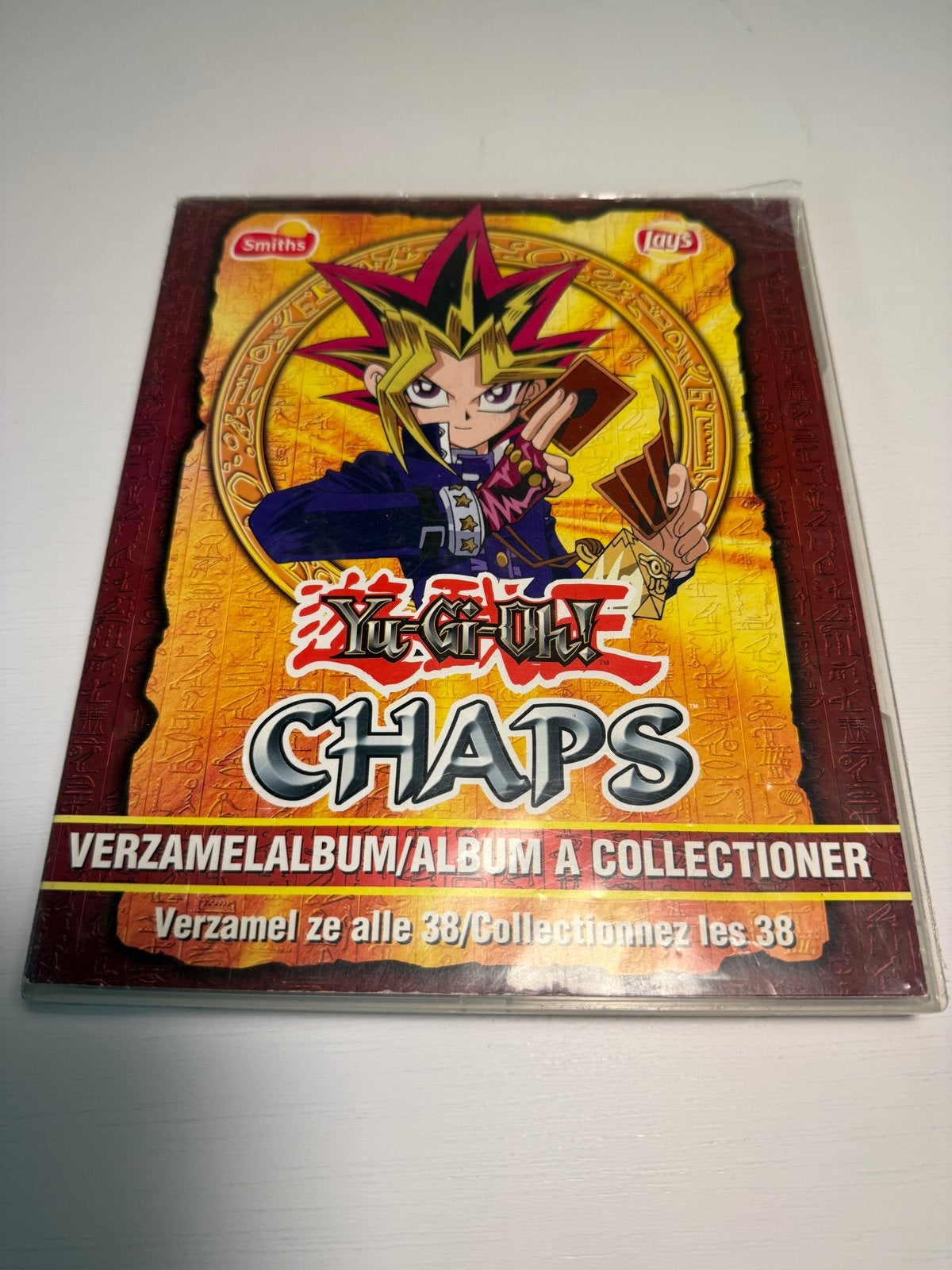 Yu-Gi-Oh! CHAPS Verzamelalbum met Chaps Compleet, Lays, Gebruikt, Lays, Ophalen of Verzenden